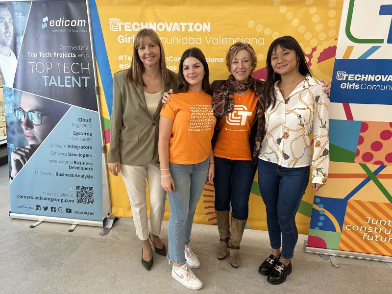 EDICOM acoge el II Encuentro de Empresas Technovation Girls CV para apoyar las carreras Steam en las jóvenes